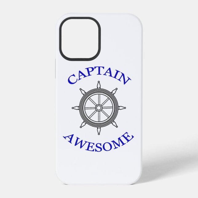 Coque iPhone "Capitaine génial" (Verso)