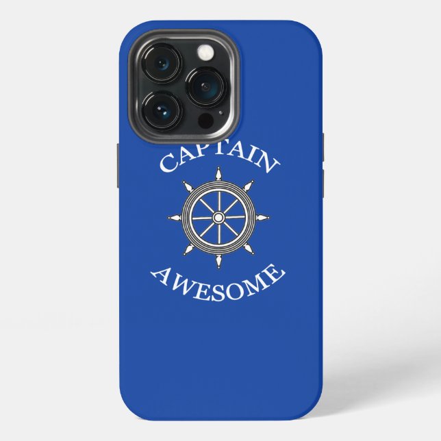 Coque iPhone "Capitaine génial" (Dos)