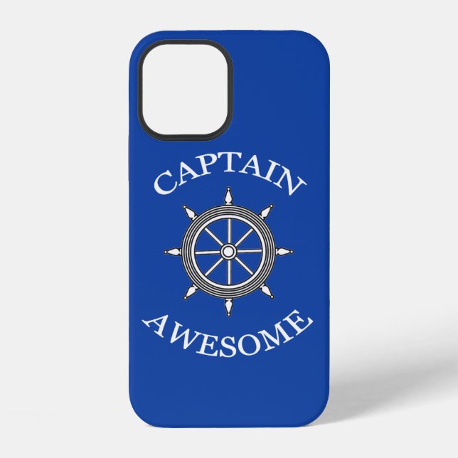 Coque iPhone "Capitaine génial" (Verso)