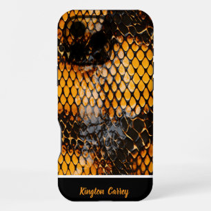 Coque iPhone 16 Pro Max Captivant les motifs de serpent dans la nature