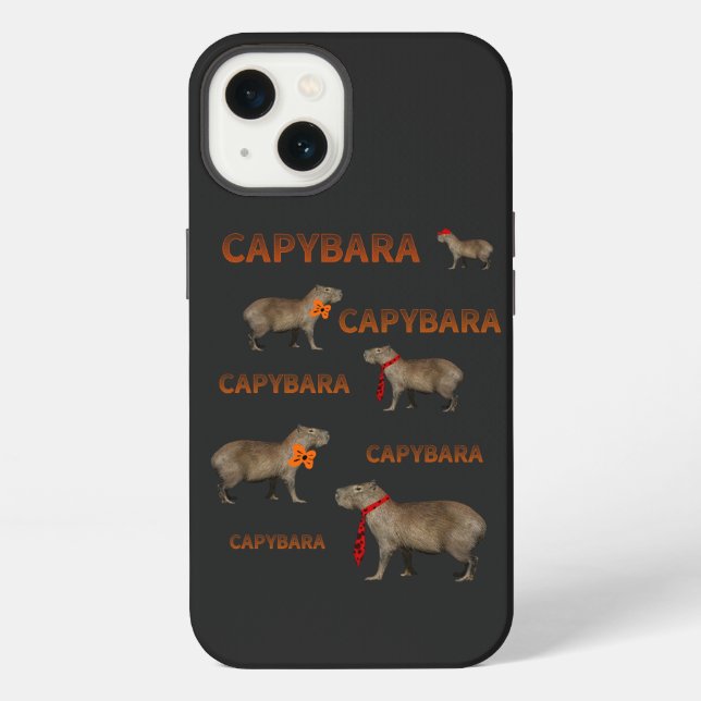 Coque iPhone Capybara (Verso)