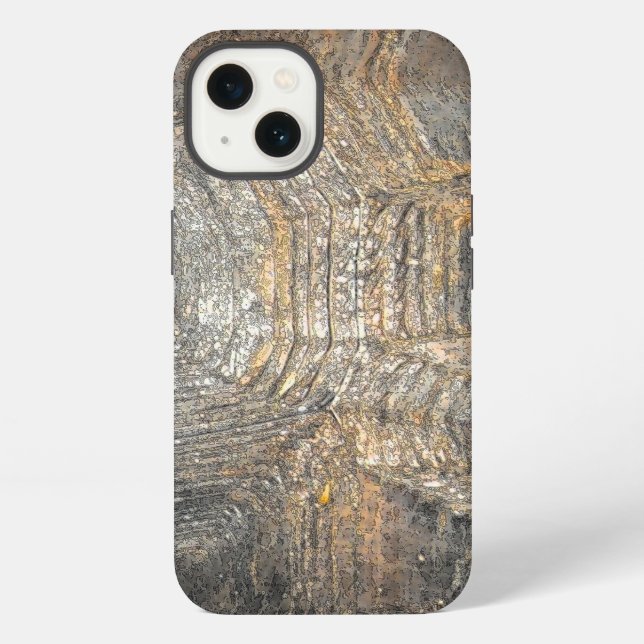 Coque iPhone Carapace de Tortue Gopher (Verso)