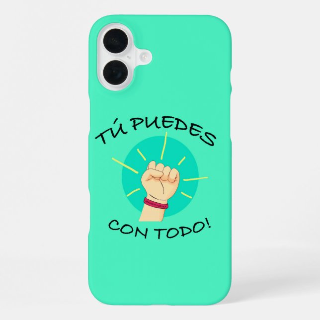 Coque iPhone carcasa tu puedes (Verso)