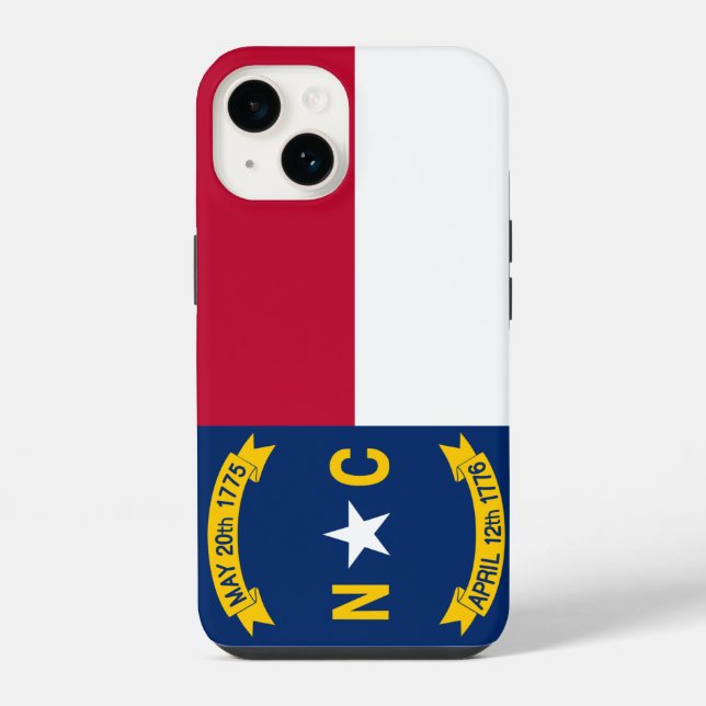 Coque iPhone Caroline du Nord (Verso)