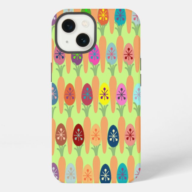 Coque iPhone Carottes et Œufs (Verso)