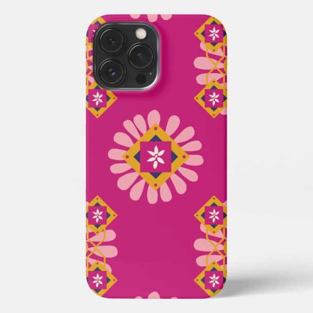 Coque iPhone Carreau Marocain Traditionnel Marrakech (Verso)