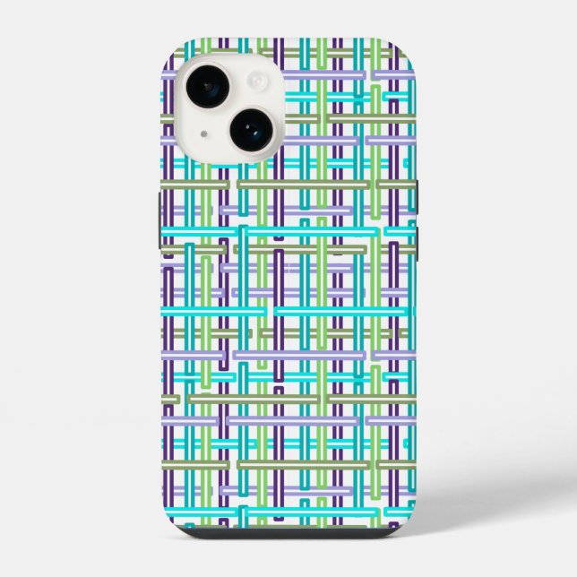 Coque iPhone Carreaux Cool (Verso)