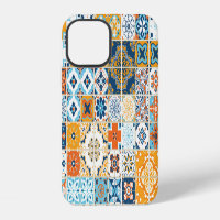 Carreaux portugais Azulejo : vintage multicolore