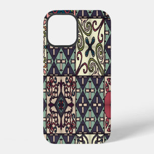 Coque iPhone 12 Carreaux portugais : Talavera Style sans couture