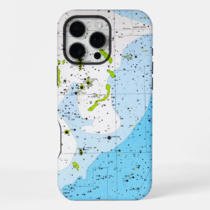 Coque iPhone 16 Pro Max Carte céleste d'astronomie Orion