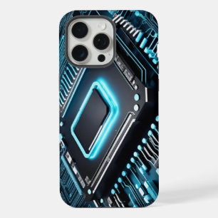 Coque iPhone 15 Pro Max carte de circuit électronique