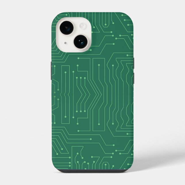 Coque iPhone Carte de circuit imprimé (Verso)