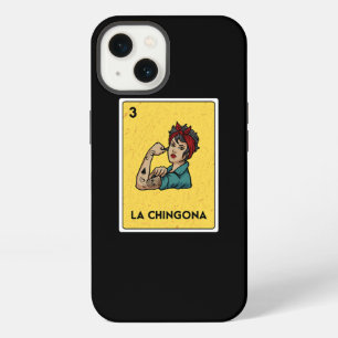 Etui iPhone 13 Carte de jeu de loto Bingo La Chingona pour joueus
