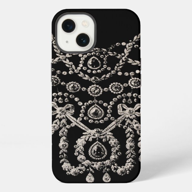 Coque iPhone Cartierr Bijoux (Plus d'options) - (Verso)
