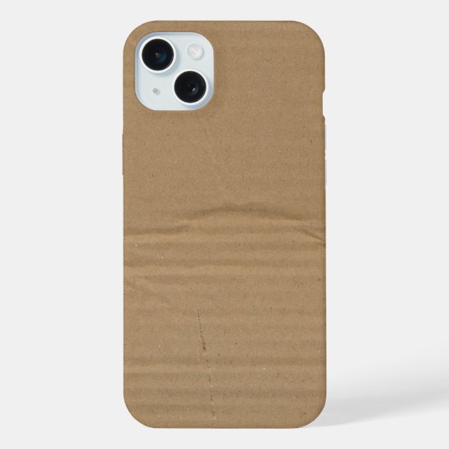 Coque iPhone Carton ondulé (Verso)