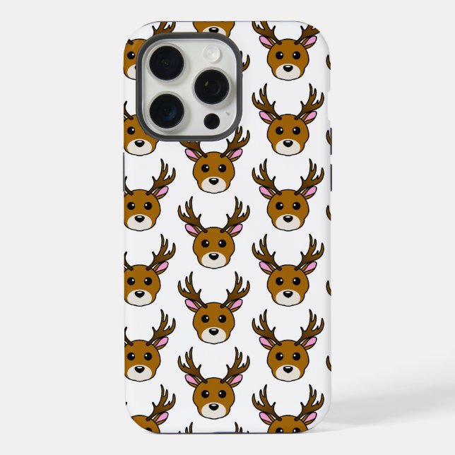 Coque iPhone Cartoon Deer (Verso)