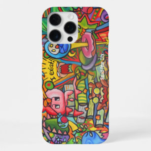 Coque iPhone 16 Pro Max Cas de téléphone urbain de Peur de calmar par Casa