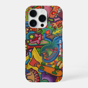 Coque iPhone 16 Pro Cas de téléphone urbain de Peur de calmar par Casa