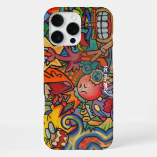 Coque iPhone 16 Pro Max Cas de téléphone urbain de Peur de calmar par Casa