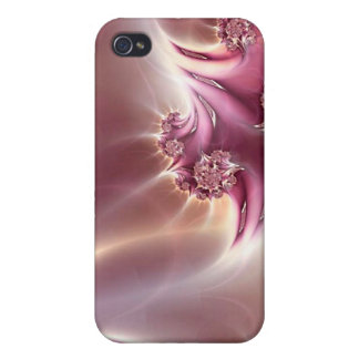 Coque iPhone 4 Et 4S Cas Pink Fractal Jewelry Speck iPhone 4