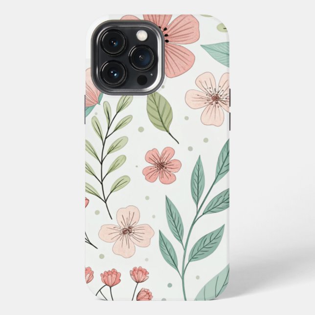 Coque iPhone Case-Mate Barely There – Conception florale pour  (Verso)