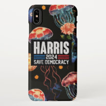 Case téléphonique de campagne Harris 2024 avec méd