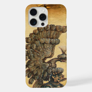 COQUE iPhone 15 PRO MAX CASQUE DE CHEVALIER ANTIQUE AVEC PARC D'AGLE