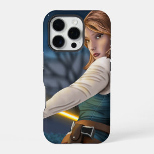Coque iPhone 16 Pro Cassandra Gardienne de la Paix en exil