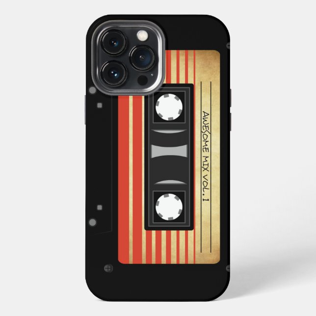 Coque iPhone Cassette Classic Mix Volume 1 (Verso)