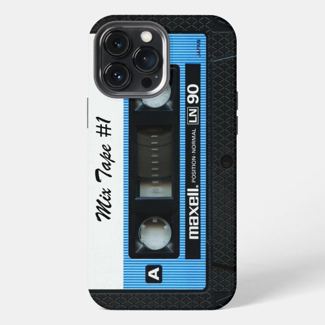 Coque iPhone Cassette Classique Vintage  (Verso)
