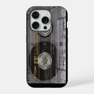 Coque iPhone 15 Pro Cassette Rétro