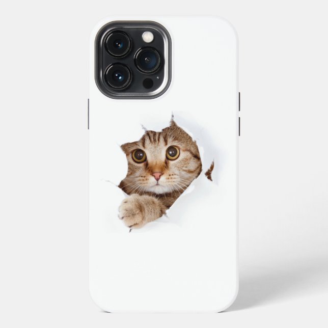 Coque iPhone Cat (Verso)