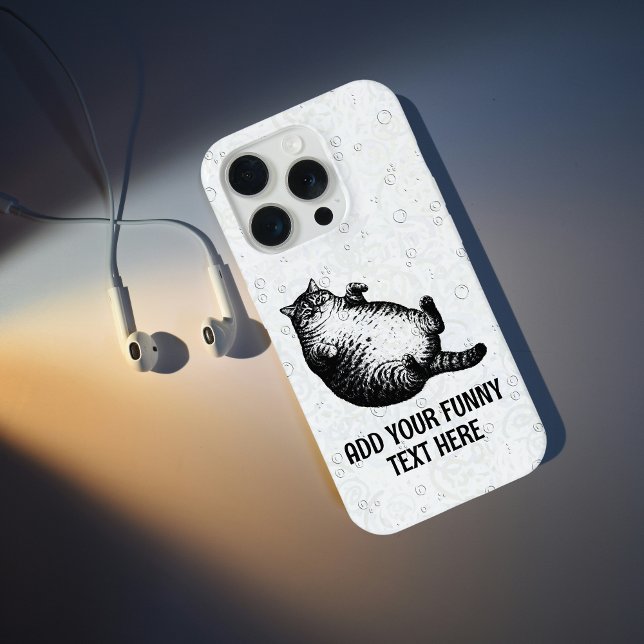 Coque iPhone Cat Mother I Am But Skin and Bones For Cat Lover (Créateur téléchargé)