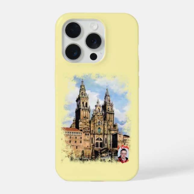 Coque iPhone Catedral de Santiago de Compostela (Verso)