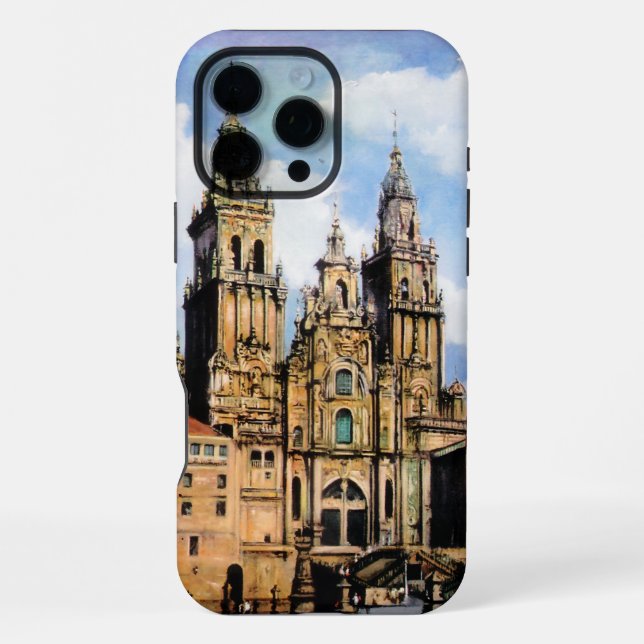 Coque iPhone Catedral de Santiago de Compostela (Verso)