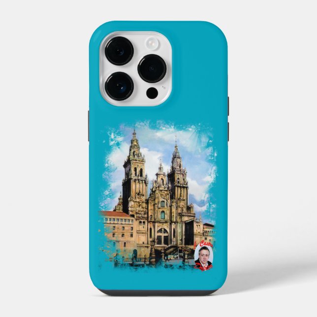 Coque iPhone Catedral de Santiago de Compostela (Verso)