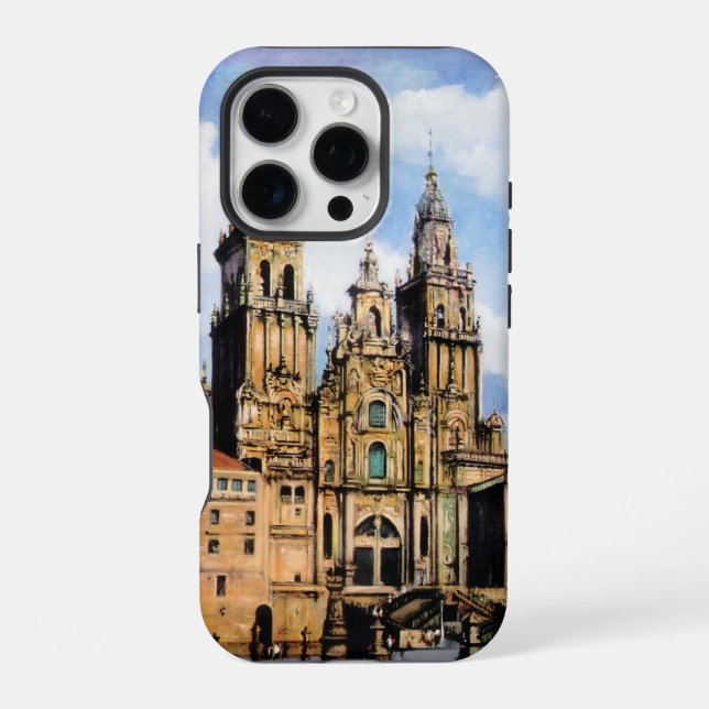 Coque iPhone Catedral de Santiago de Compostela (Verso)