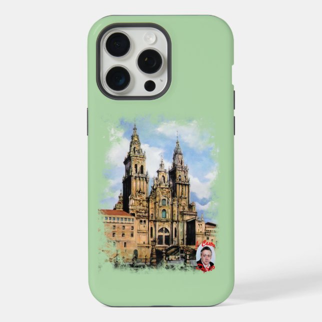 Coque iPhone Catedral de Santiago de Compostela (Verso)