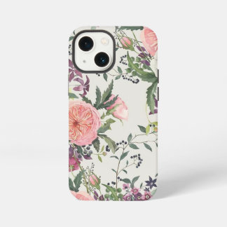 Etui iPhone 13 Mini Cath Kidston Londres Design fleurs bleues