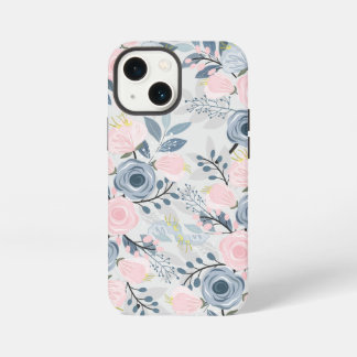 Etui iPhone 13 Mini Cath Kidston Londres Design fleurs bleues