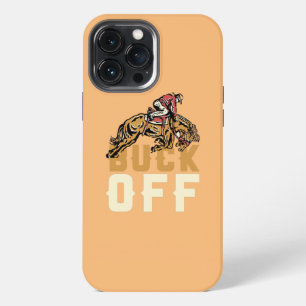Etui iPhone 13 Pro Max Cavalier de Rodéo de Taureau de Démonter Cowboy Co