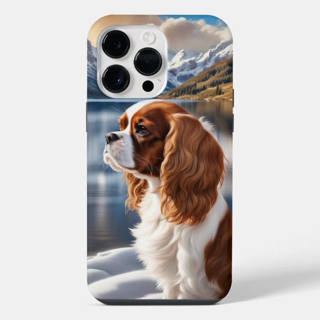 Coque iPhone Cavalier King Charles (Verso)