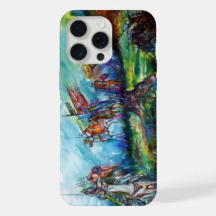 Coque iPhone 15 Pro Max CAVALIERS DANS LA TEMPÊTE Chevaliers médiévaux Ble