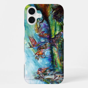 Coque iPhone 16 Plus CAVALIERS DANS LA TEMPÊTE Chevaliers médiévaux Ble