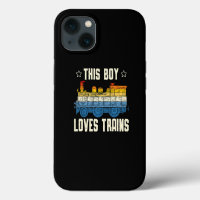 Ce Garçon Aime Trains Lover Railway Locomotive Tra