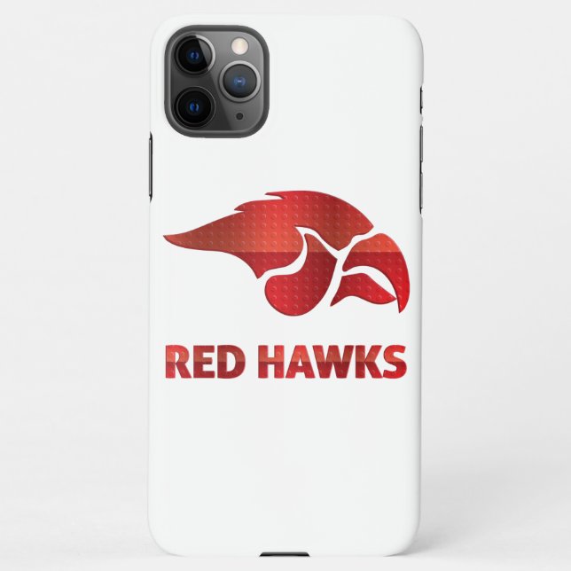 Coque iPhone Cedar Springs Red Hawks #5 (Dos)
