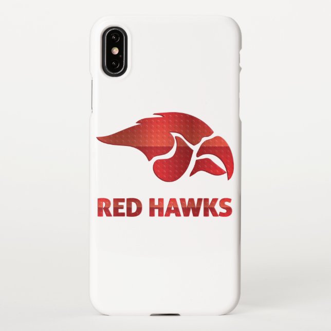 Coque iPhone Cedar Springs Red Hawks #5 (Dos)