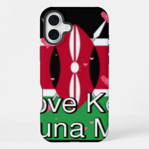Coque iPhone 16 Plus 🇰🇪 Célébrez le Kenya avec nos étuis et housses p