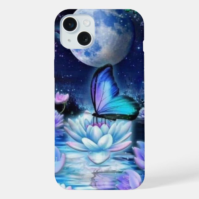 Coque iPhone Céleste Envoûtant (Verso)