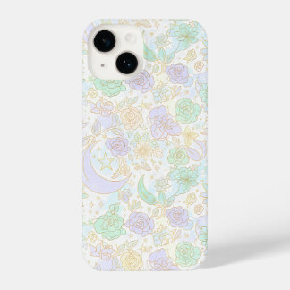 Coque Pour iPhone 14 Celestial Floral Harmony